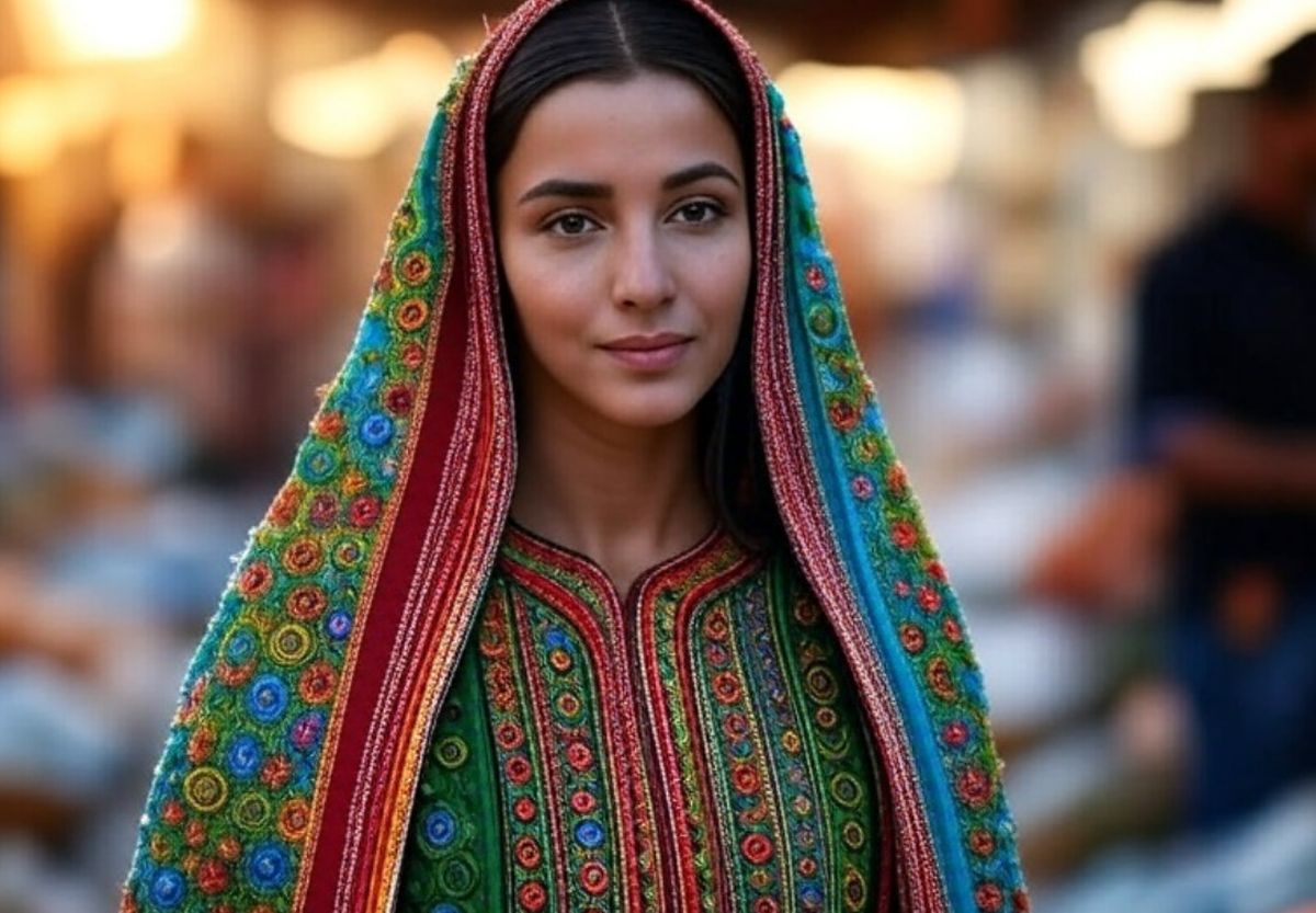 karakou robe traditionnelle algérienne
